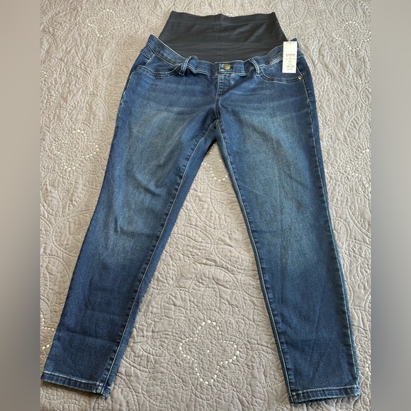 Sonoma Maternity Dark Blue Jeggings NWT Size 16 Maternity - Picture 9 of 9